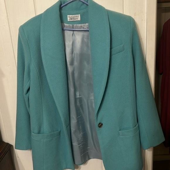 bill blass Jackets & Blazers - Bill Blass Blassport 80’s style shawl collar blazer jacket. Size 12.